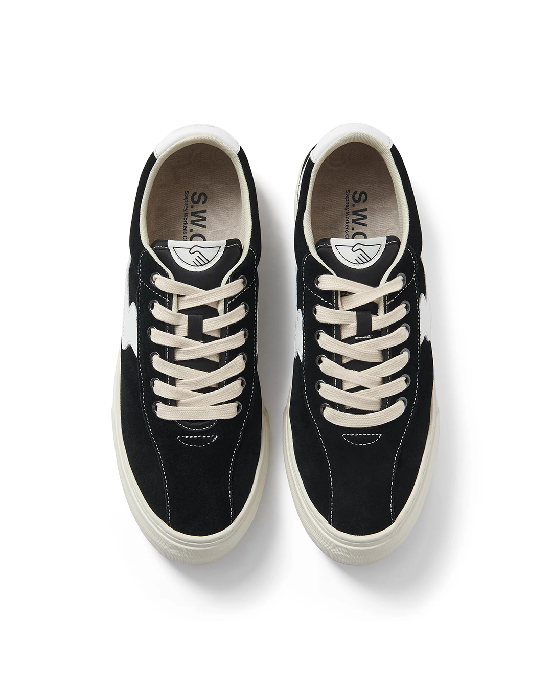 Dellow S-Strike Cup Suede - Black/White
