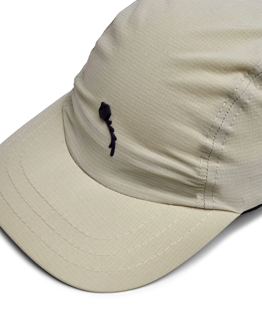 Beige Pipa 3D 3 Panel Hat