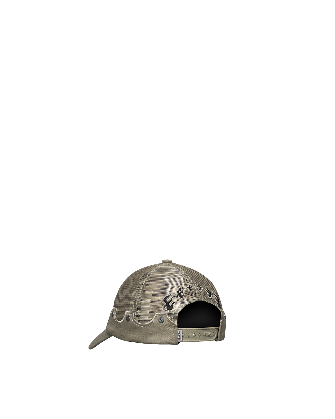 Beige "Local X Global" Trucker Cap
