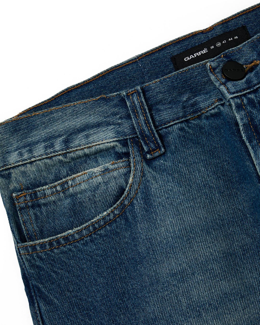 Blue 'Jet' Denim Pants