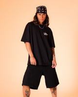 Black Solar Jorts Shorts