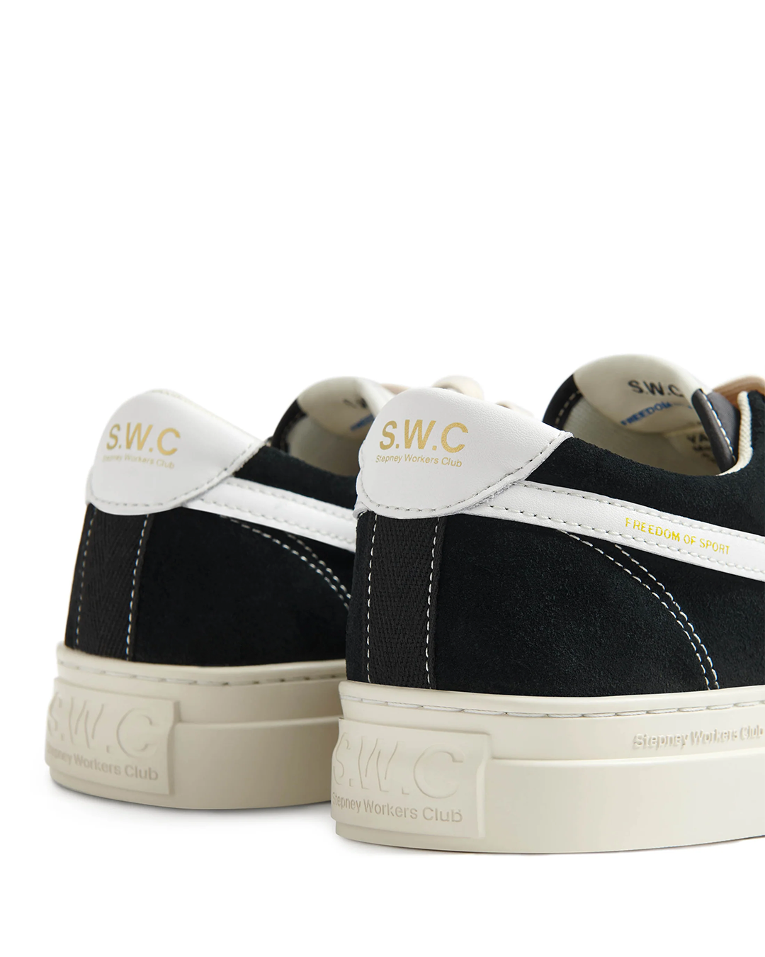 Dellow S-Strike Cup Suede - Black/White