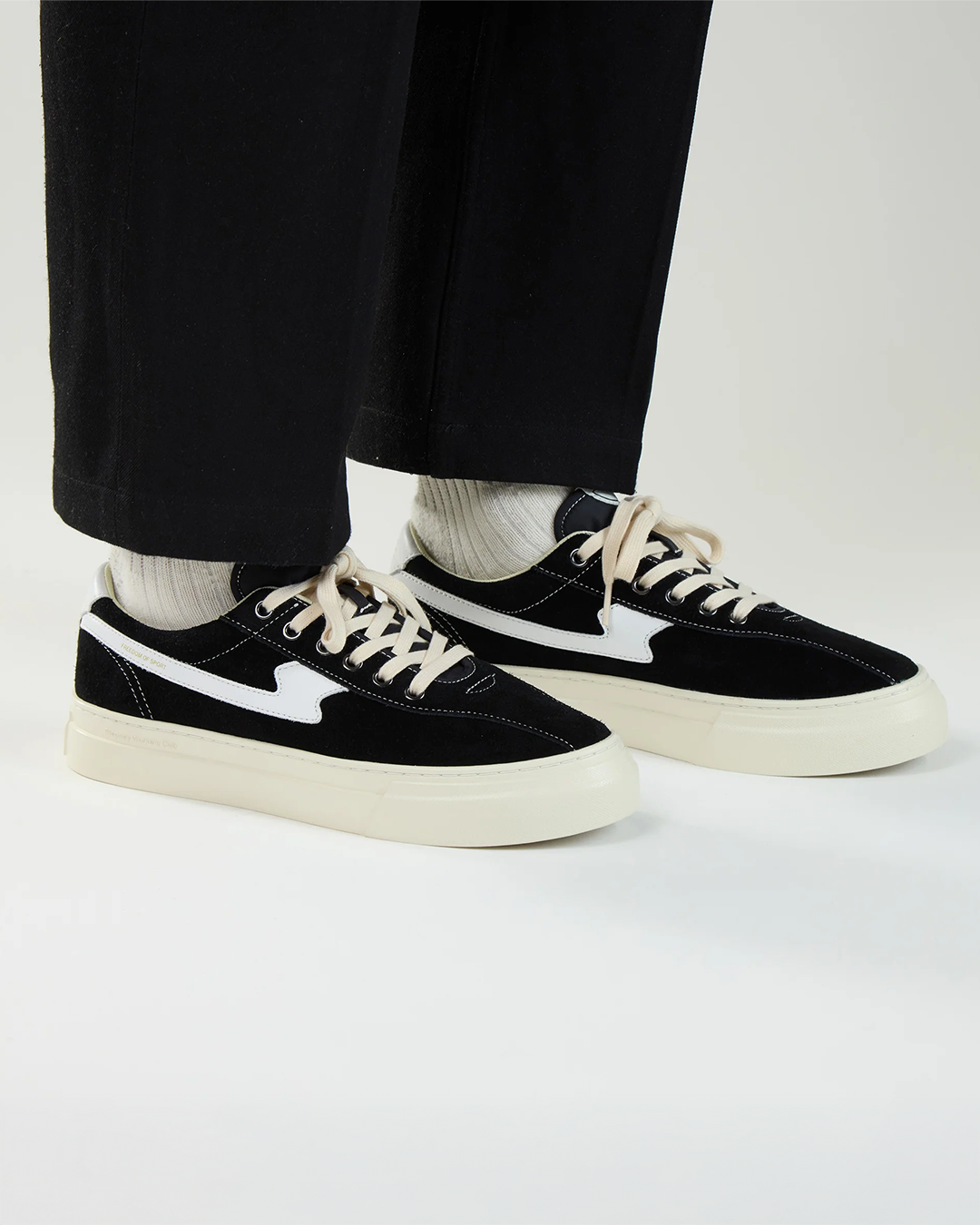 Dellow S-Strike Cup Suede - Black/White