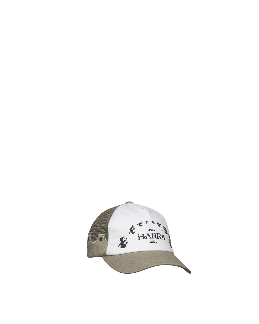 Beige "Local X Global" Trucker Cap