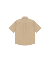 Beige Short Sleeve Shirt