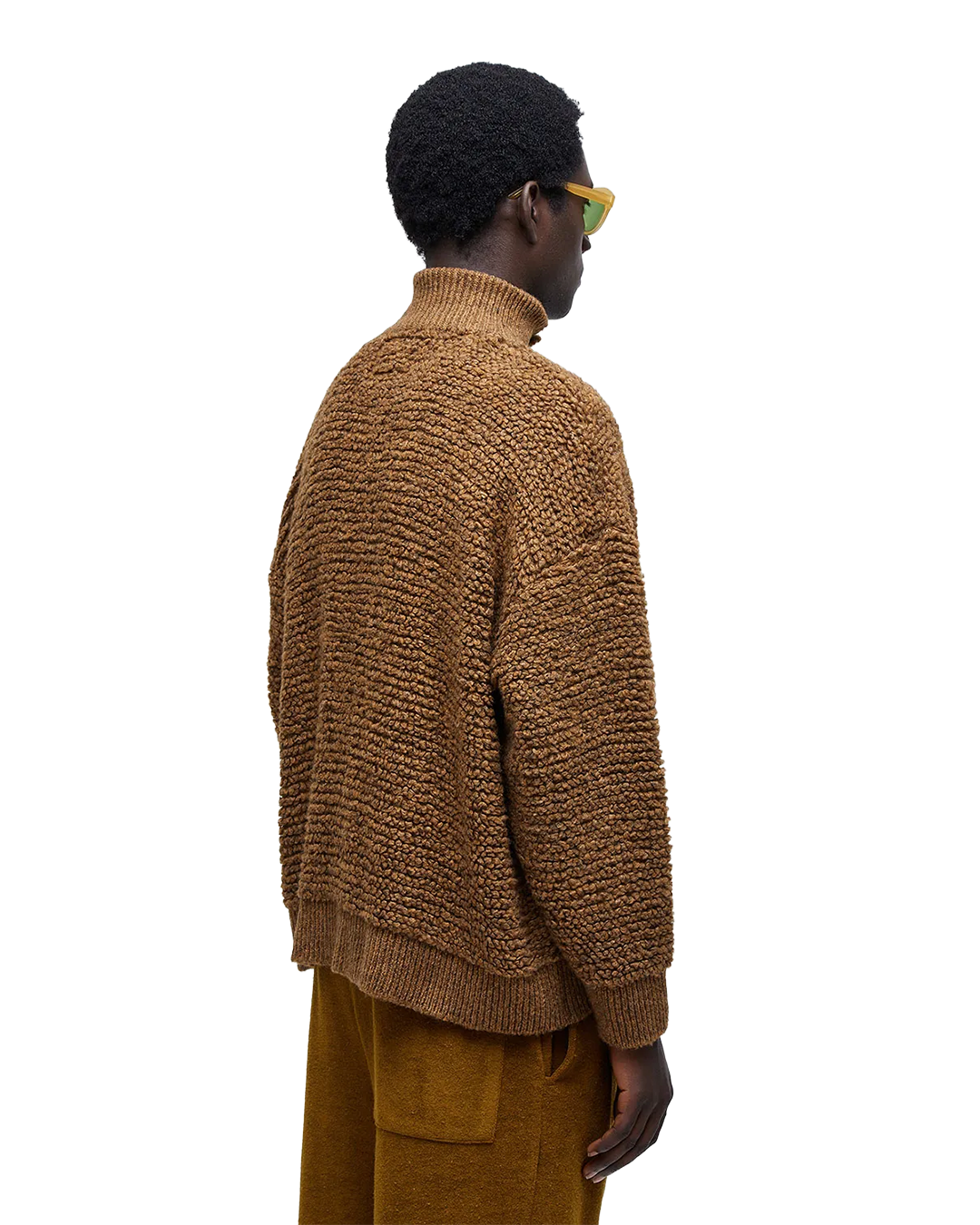 Brown Furry Cardigan