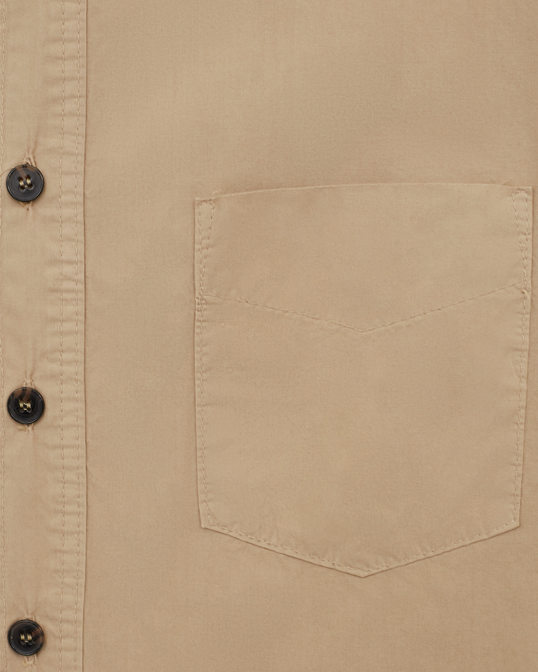 Beige Short Sleeve Shirt