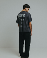 Black Washed 'Wish 92' Tee