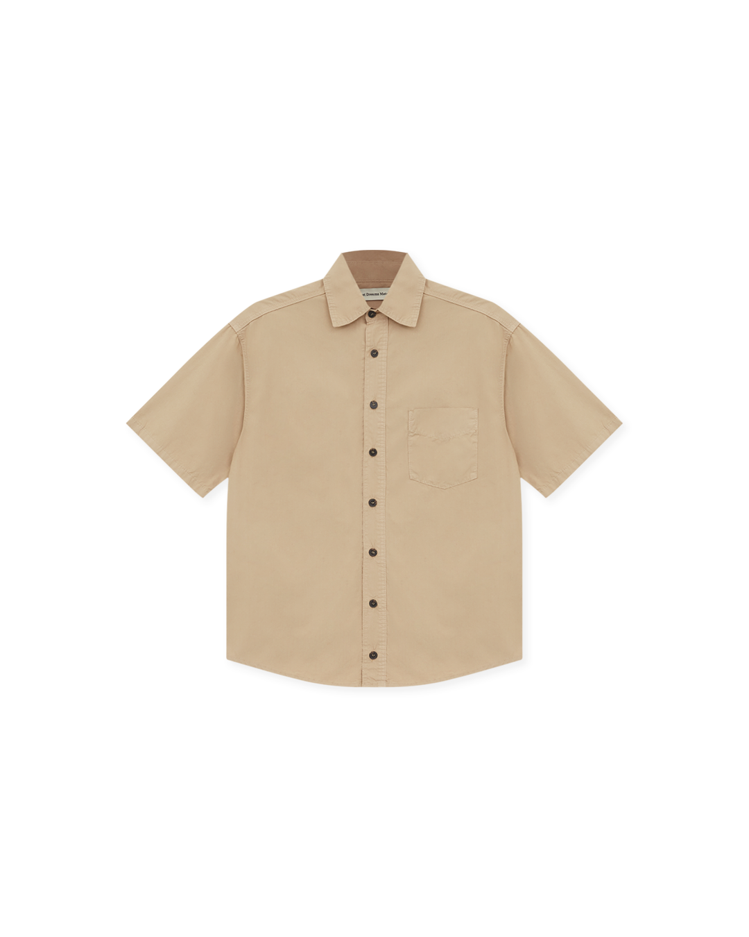 Beige Short Sleeve Shirt