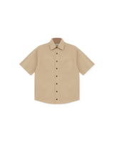 Beige Short Sleeve Shirt