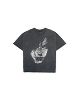 Black Washed 'Wish 92' Tee
