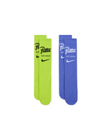 Cyber/Saphire Crew Socks Pack