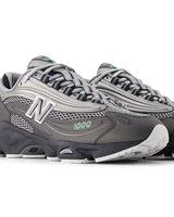 1000 - Dark Silver Metallic/Lime Leaf