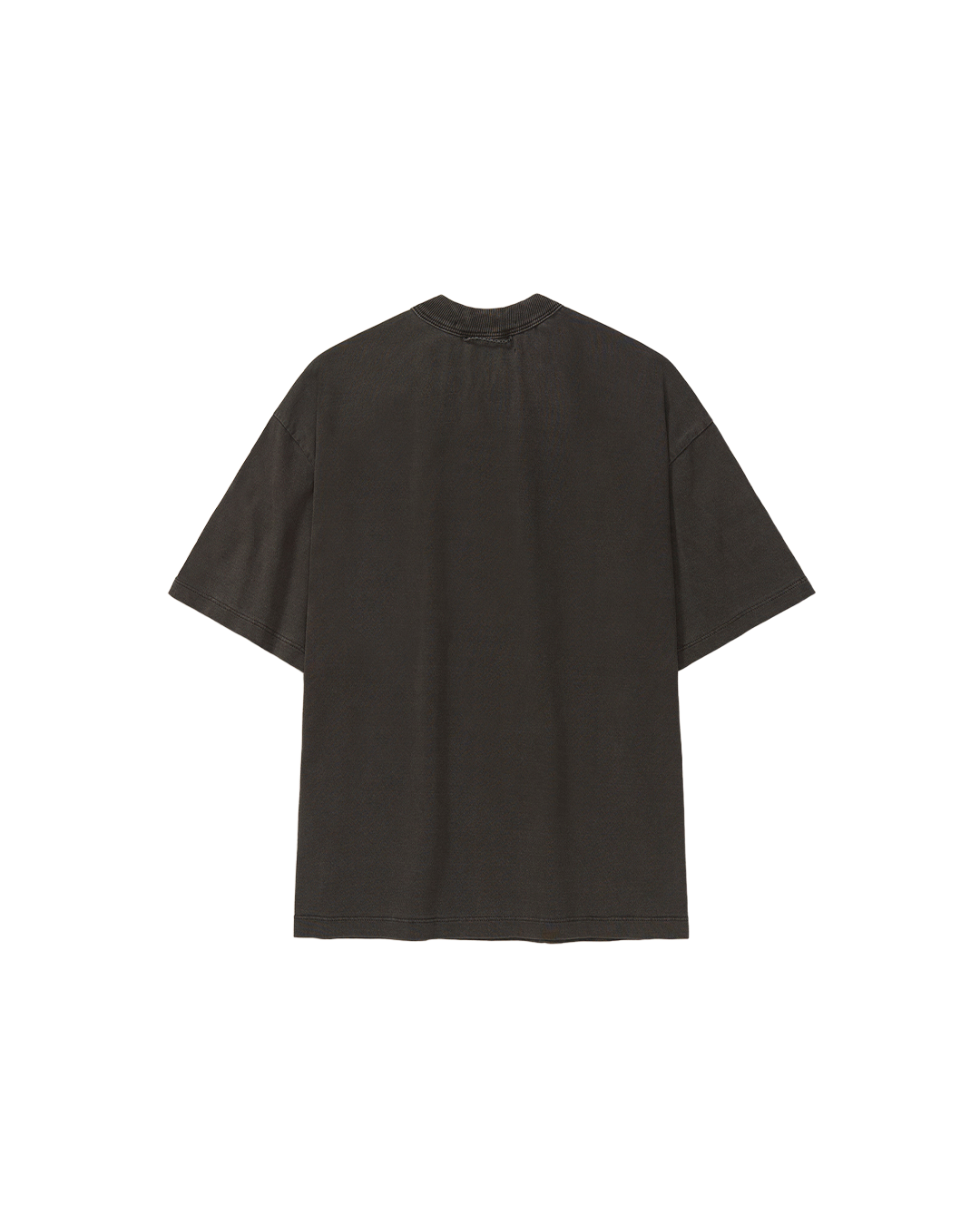 Black Washed 'Bomba Cidade' Boxy Tee