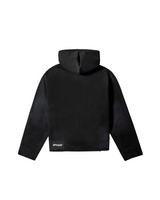 Stoned Black Trim Zipped Hoodie