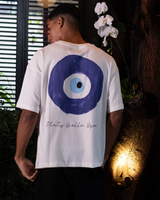 White 'Platis' Oversized Tee