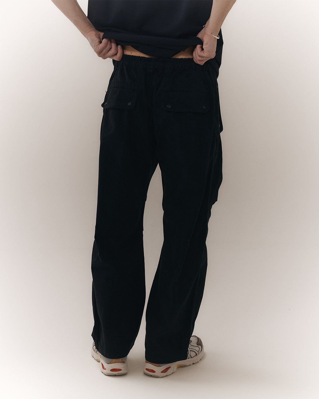 Black Parachoute Pants