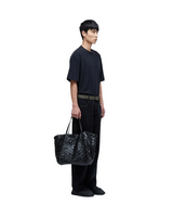 Black Cotton Twill Pants
