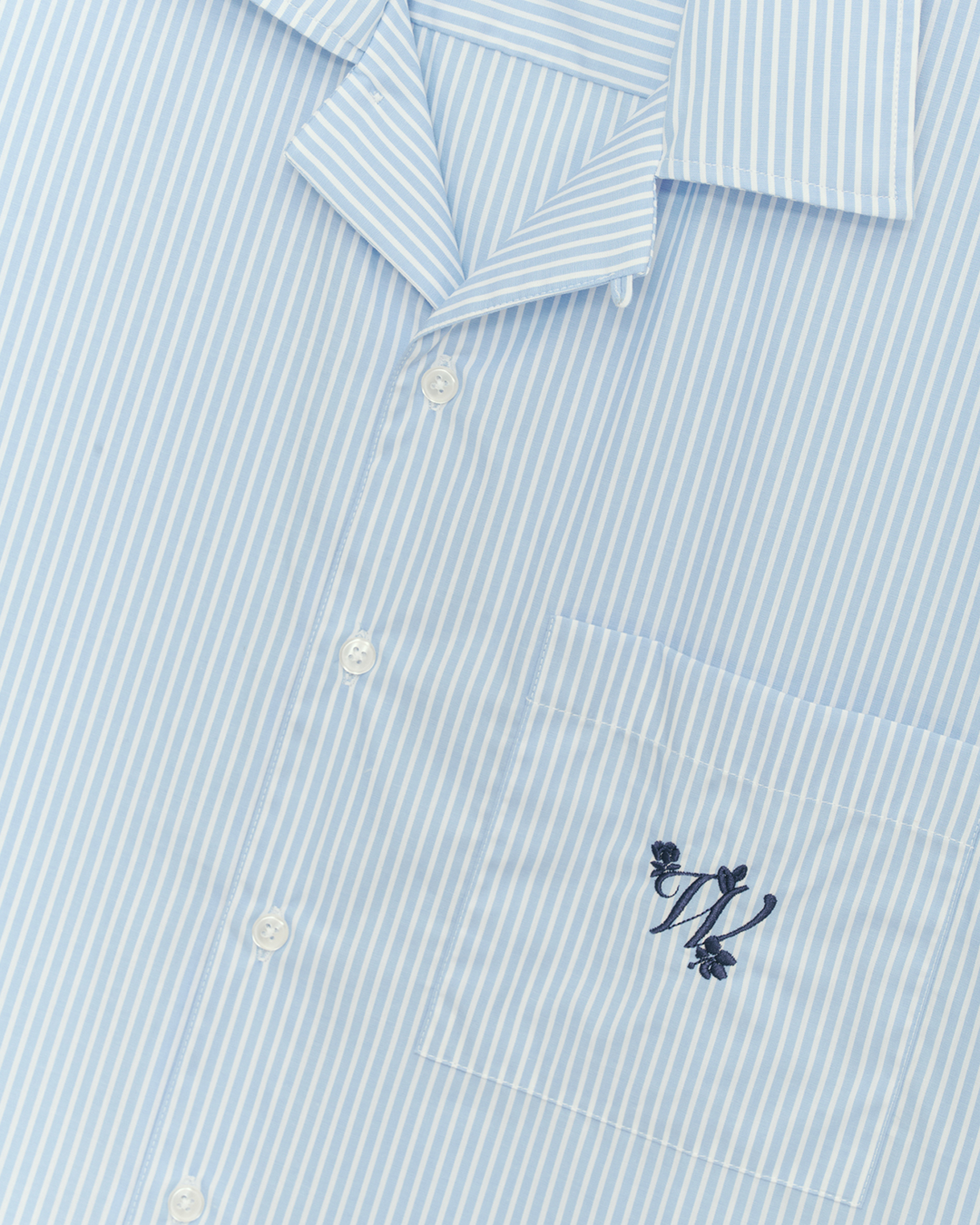 Blue Resort Striped Shirt