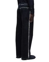 Black Stoned Cotton Pants