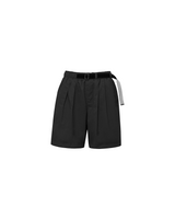 Black Alfaiataria Tech Shorts