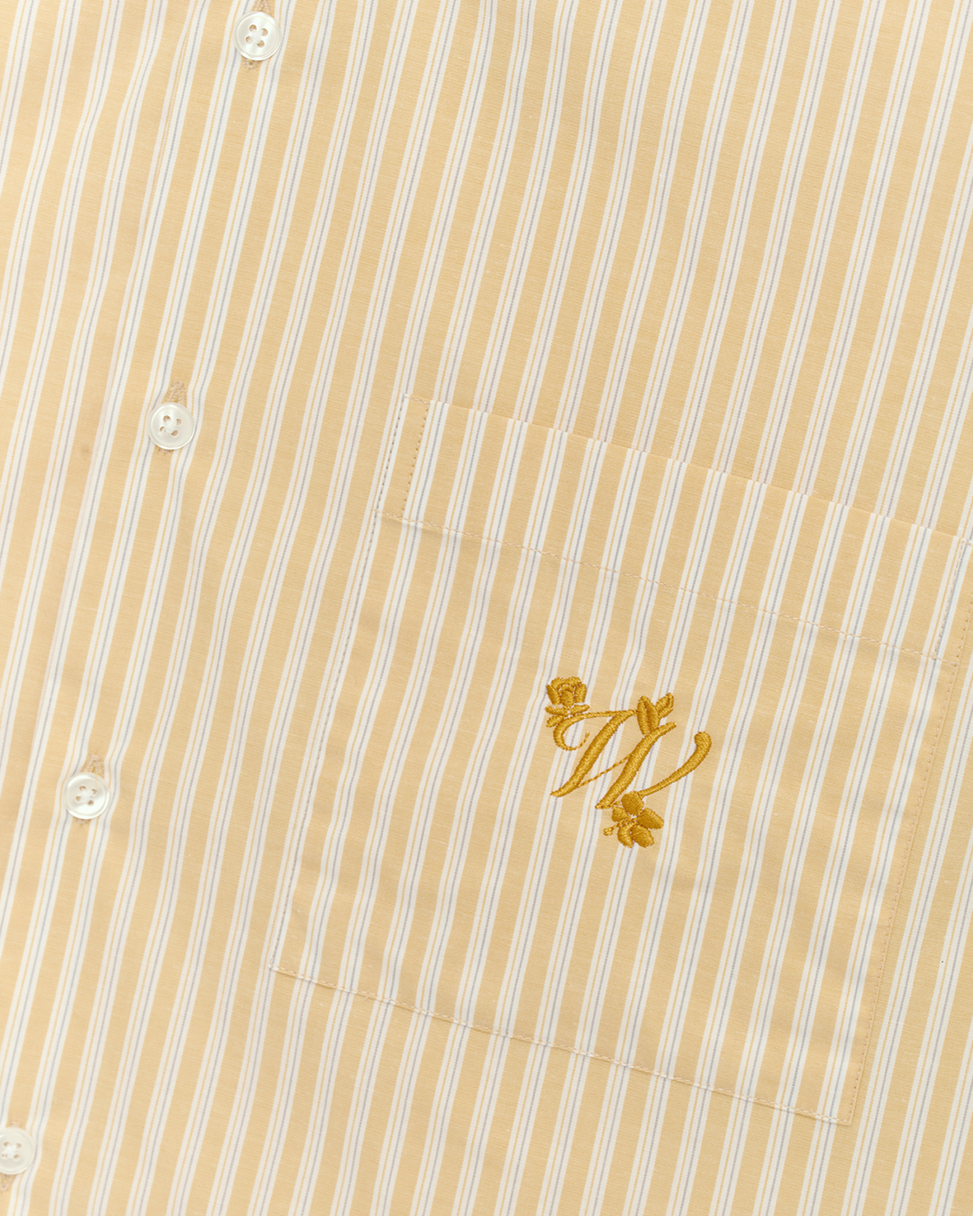 Yellow & Off-White Solaris Shirt