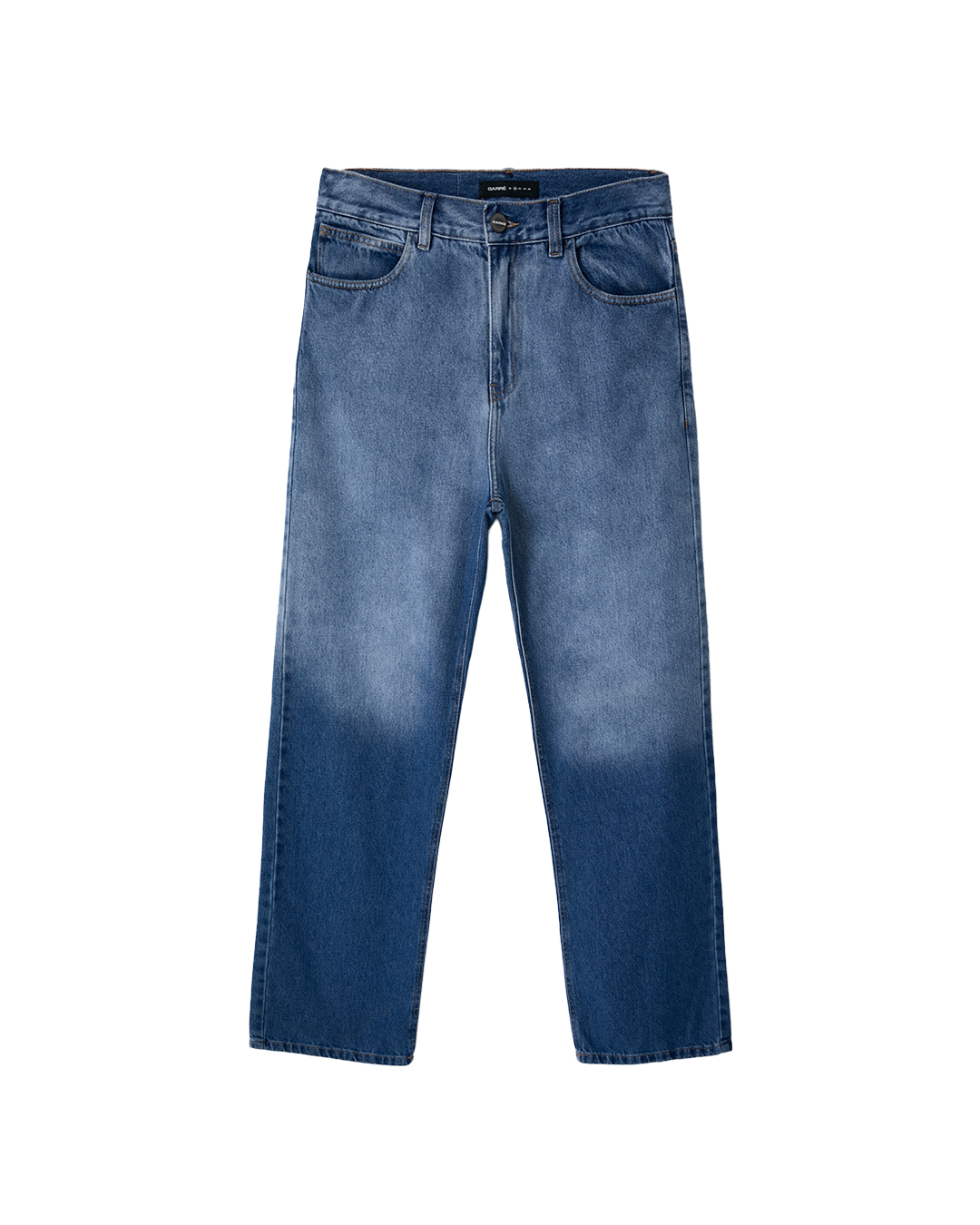 Blue Ocean Gradient Denim Pants