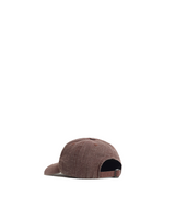 Brown Stamp Patch Hat