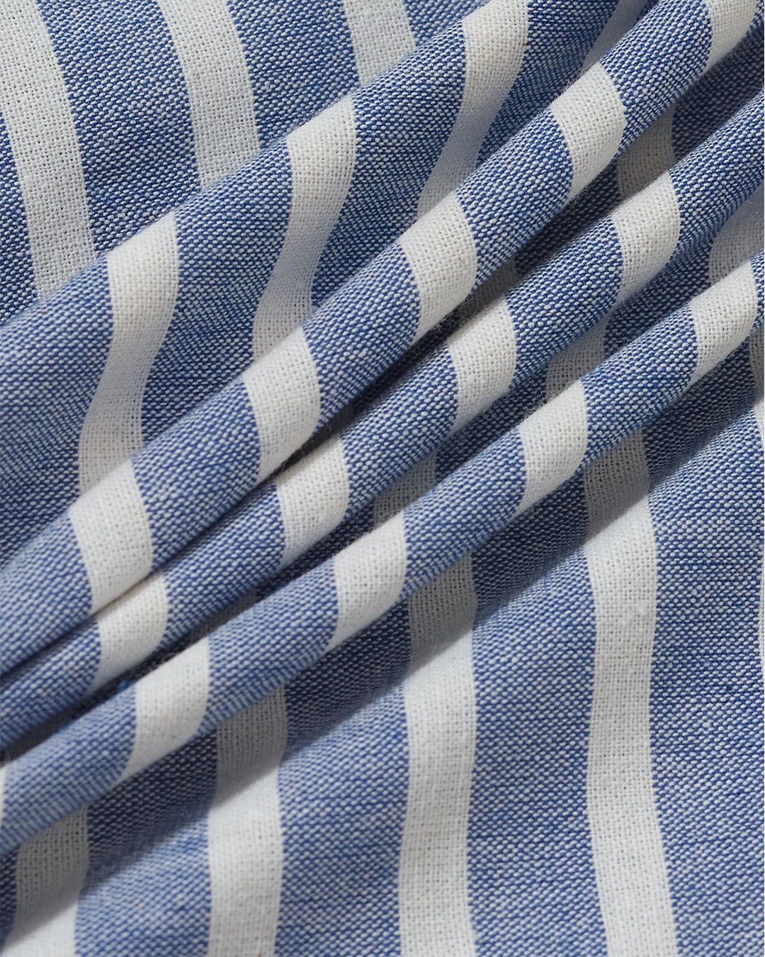 Blue/White 'Palma' Boxy Shirt