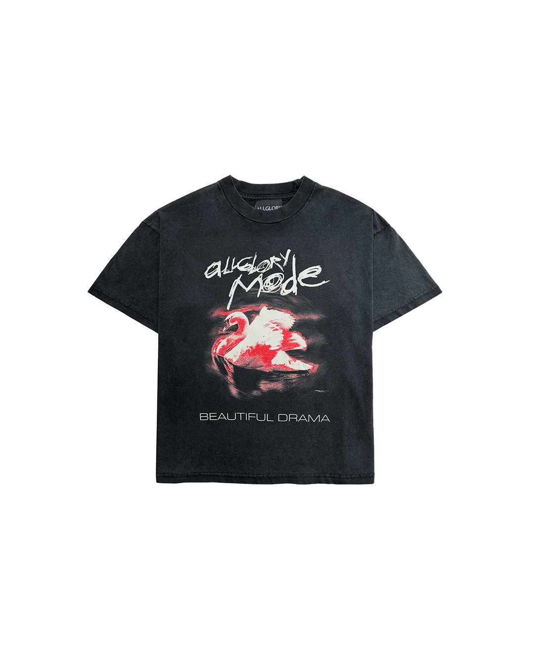Washed Black Beautiful Drama Tee