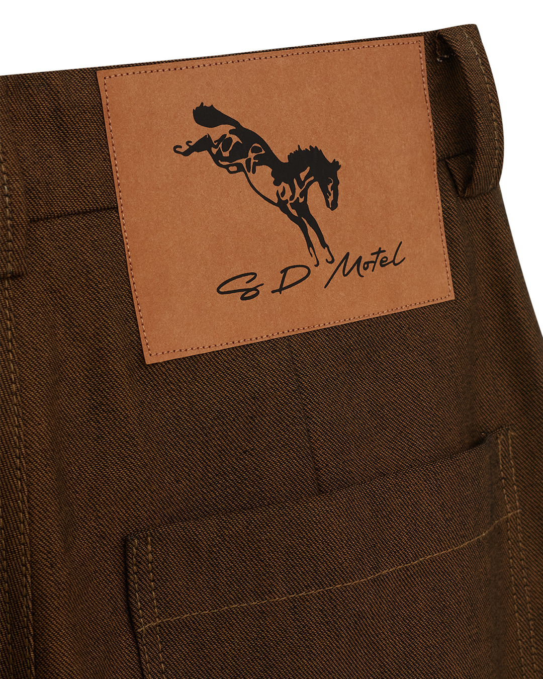 Brown Montana Dirty Jeans