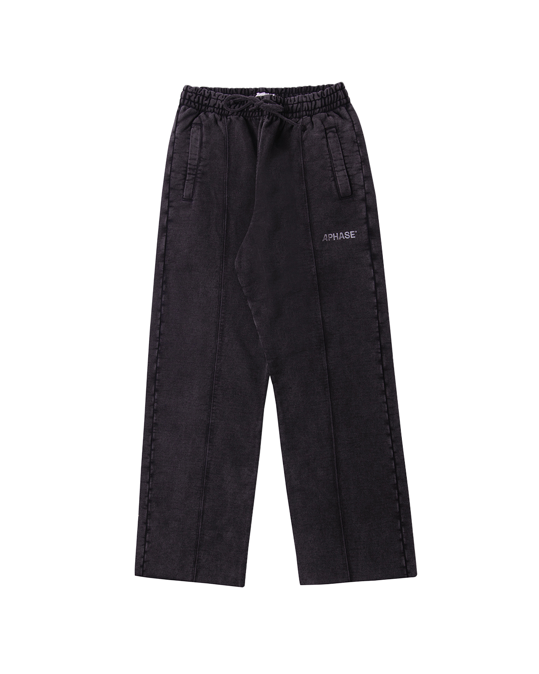 Stoned Black Relaxed Sweatpants