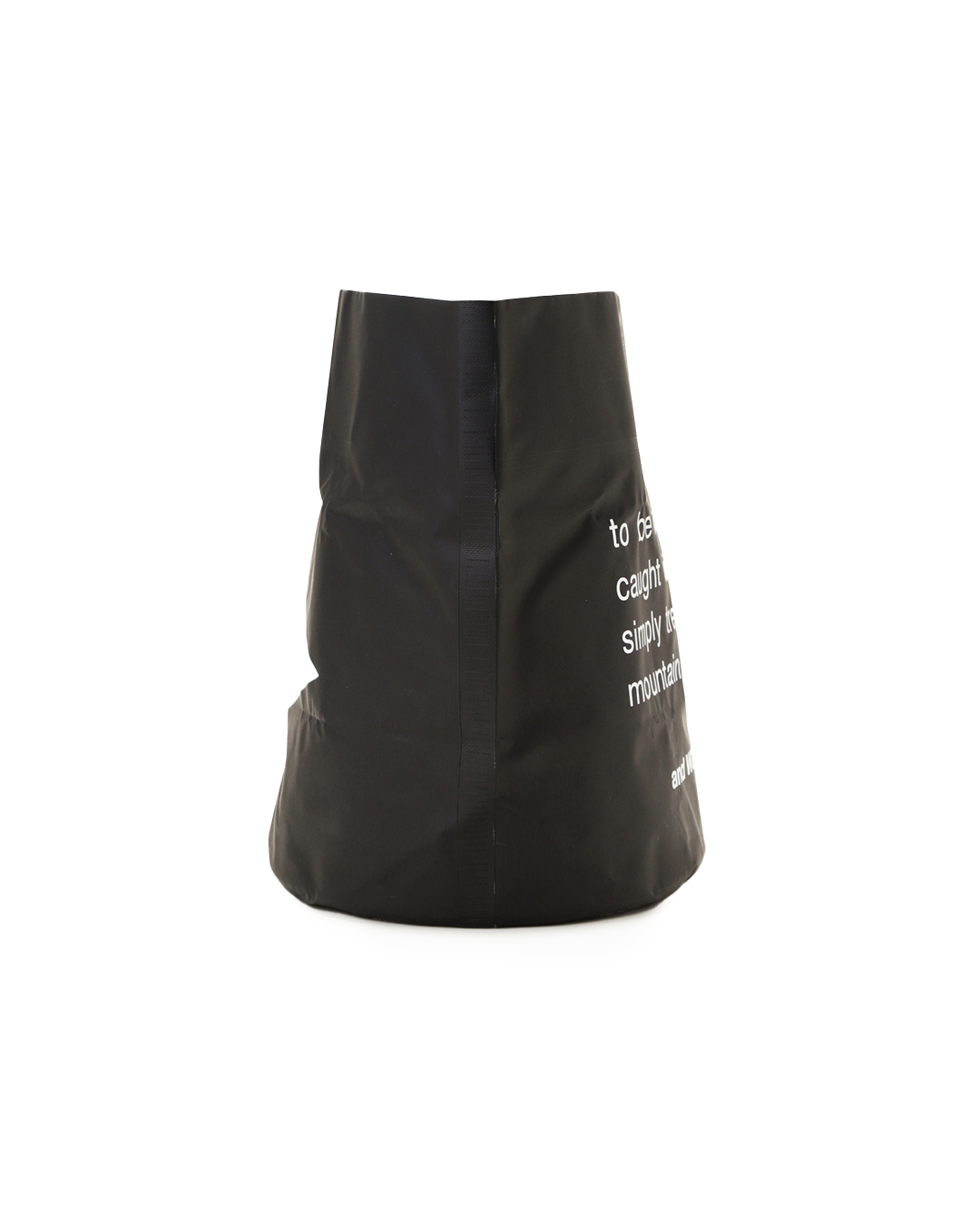 Black Storage Bucket 35L