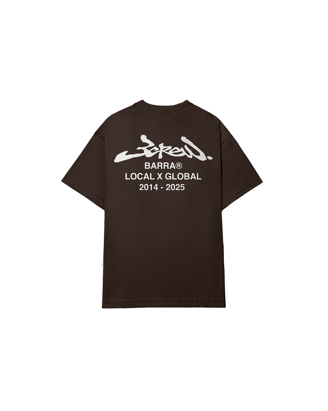 Brown Local X Global Tee
