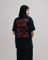 Washed Black Where Is Your Mind Tee