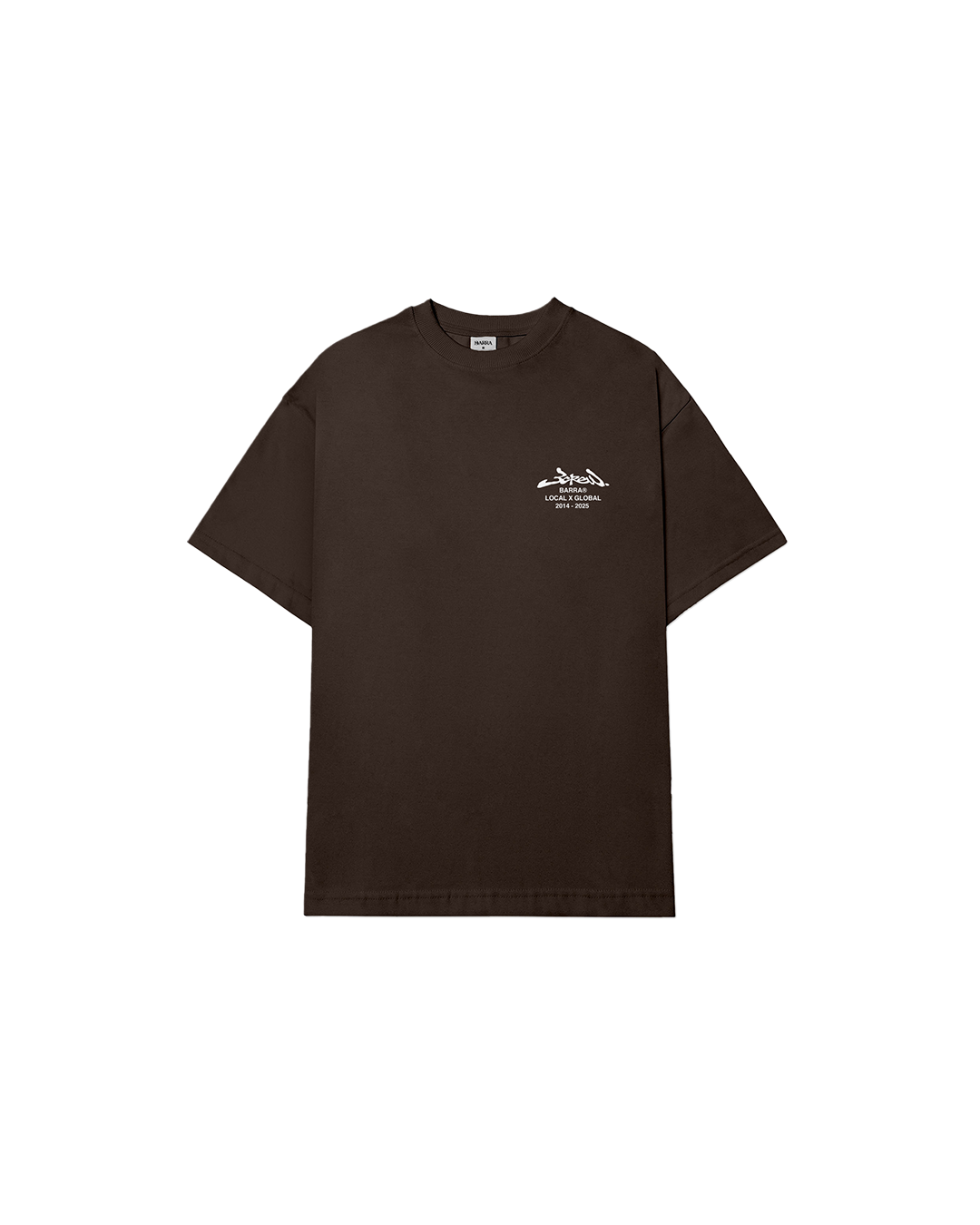 Brown Local X Global Tee