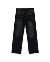 Black Denim Jet Pants