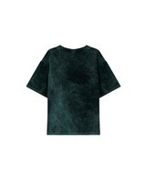 Green Water Washed Boxy Tee