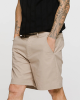 Beige Irvin Shorts