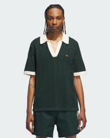 Green Piqué Knit Polo X CLOT