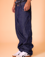 Blue Big Layer Pants