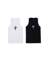 Black/White Tank Top (2-Pack)