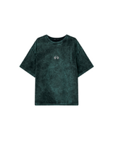 Green Water Washed Boxy Tee