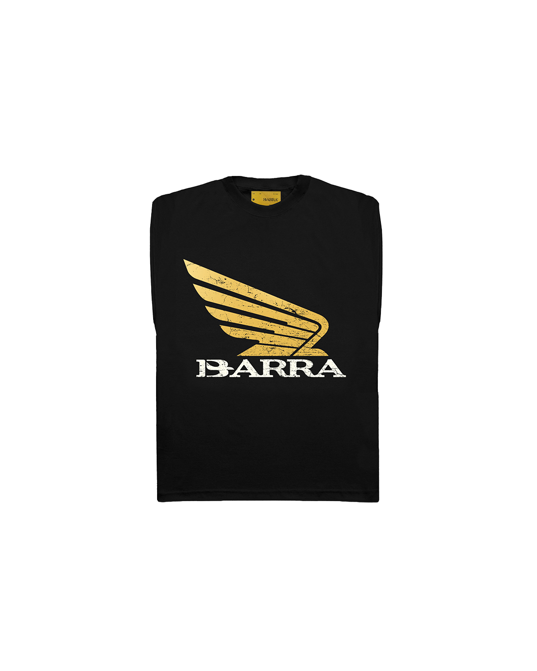 Washed Black Barra Souvenir Tank Top