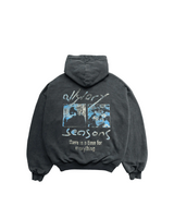 Black Seasons Vintage Hoodie