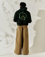 Green "Peace' Hoodie