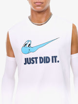 White 'Just Did It...Again' Tank Top