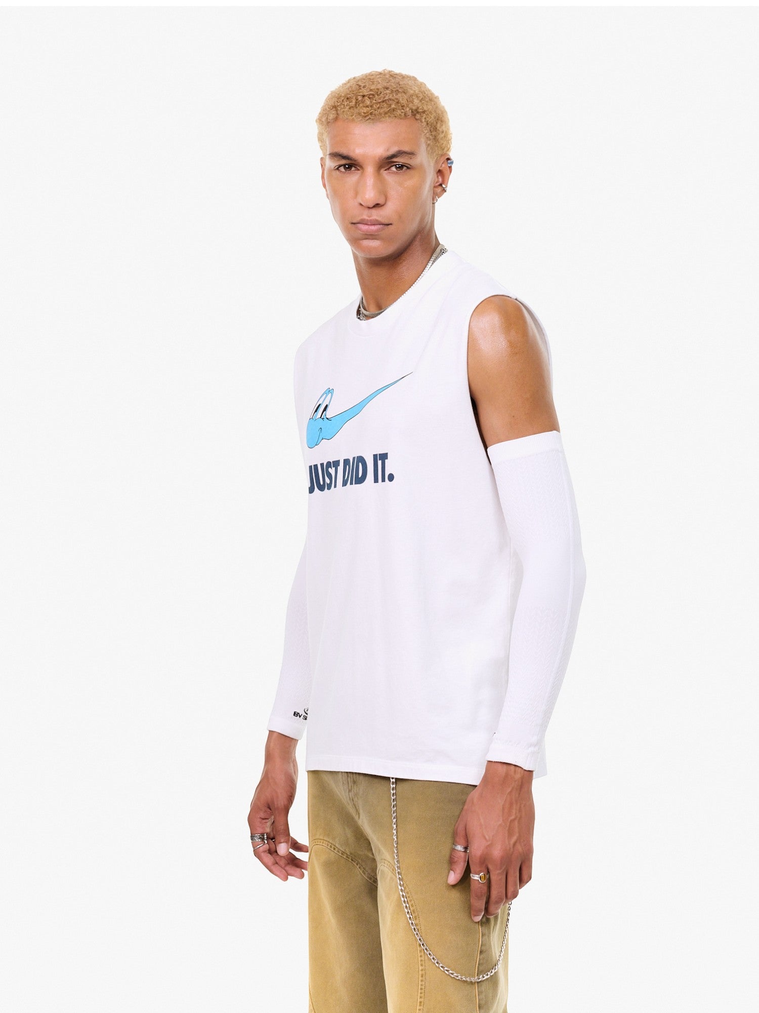 White 'Just Did It...Again' Tank Top