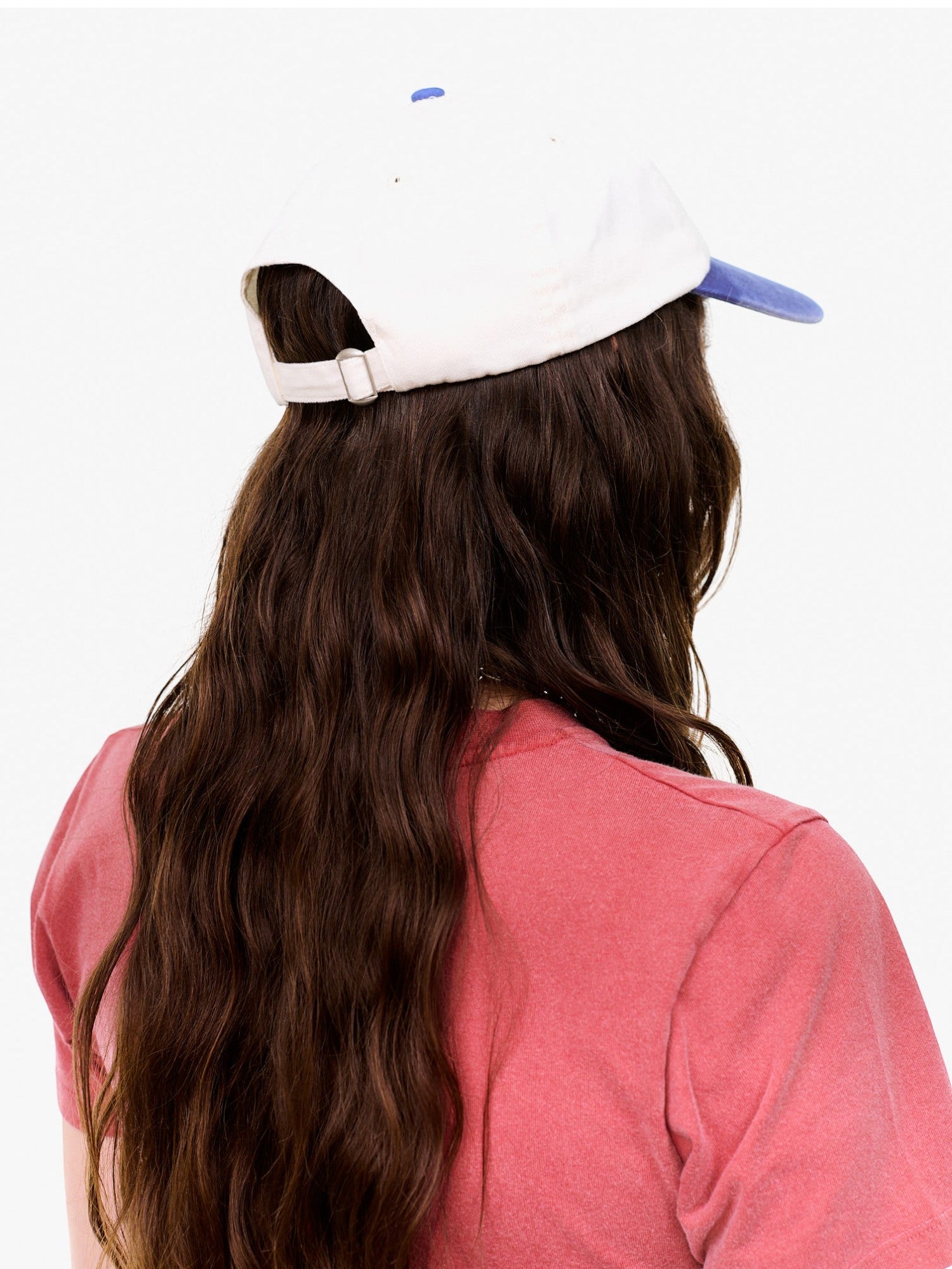White & Blue Faded 'Sex Wins' Cap