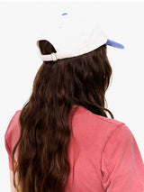 White & Blue Faded 'Sex Wins' Cap